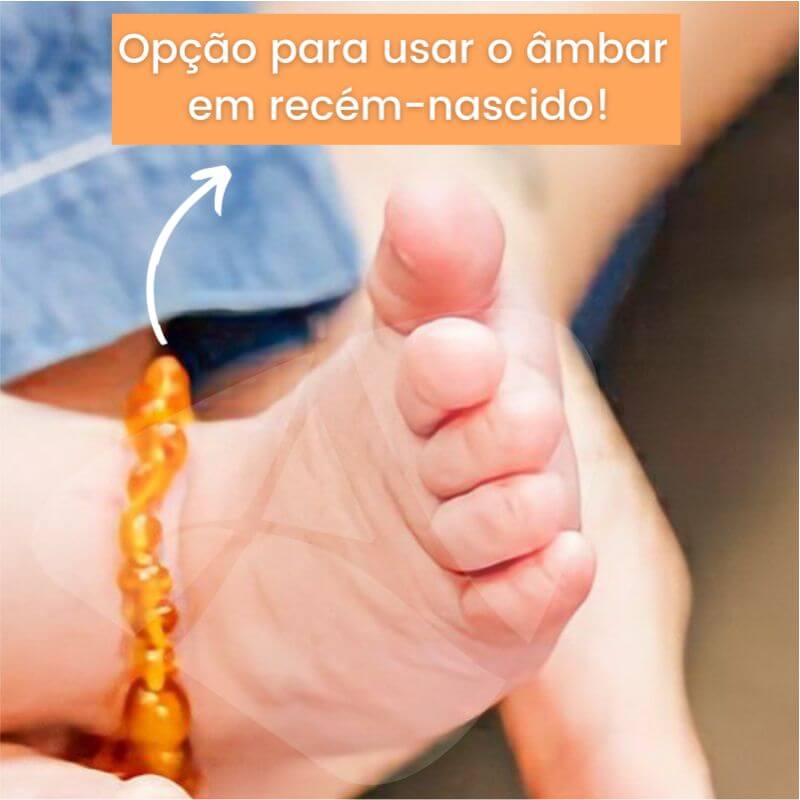 Qual a idade mínima que se pode usar o âmbar?