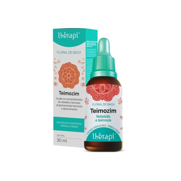 Floral de Bach teimosia Thérapi - Teimozim 30 ML - Imagem 2