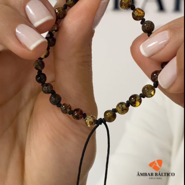 Mini shambala de âmbar adulto curativo ajustável - Imagem 2