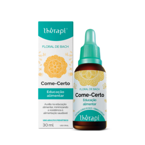 Floral de Bach educação alimentar Thérapi - Come certo 30 ML