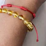 Pulseira 7 Nós de Proteção Vermelha