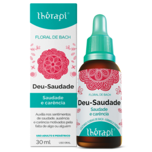 Floral de Bach saudade e carência Thérapi – Deu Saudade - 30 ML