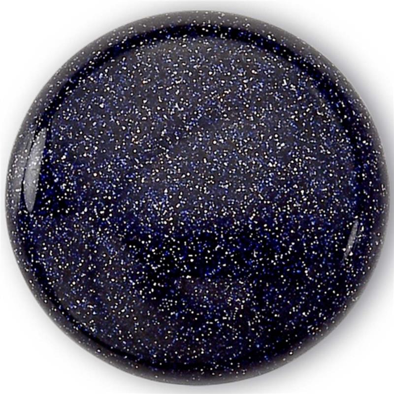 Anel Clássico Folheado a Ouro com Pedra das Estrelas Oval - pedra das estrelas