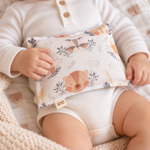 Almofada Térmica Terapêutica Baby - Sementes com Lavanda, Camomila e Erva-doce